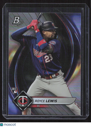 2022 Bowman Platinum Royce Lewis #55 RC