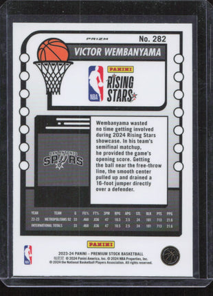 2023 Panini Rising Stars Victor Wembanyama #282 RC