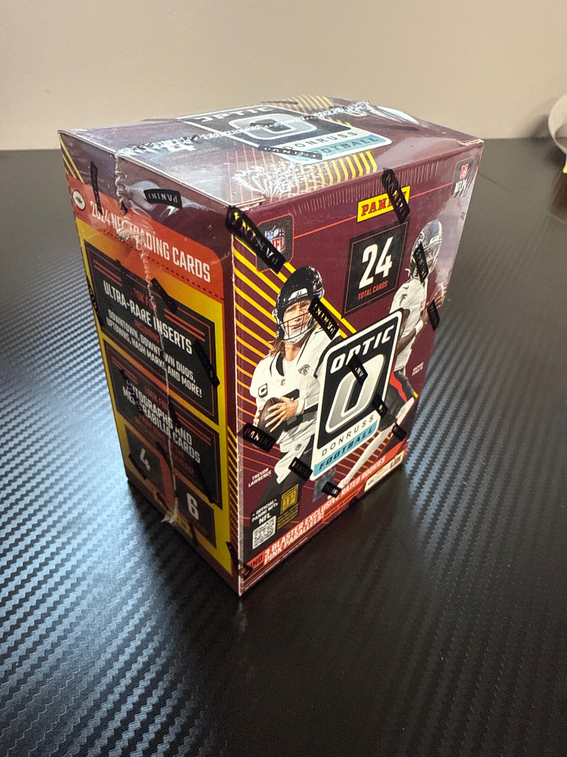 2024 Panini Optic Football Blaster Box Pink