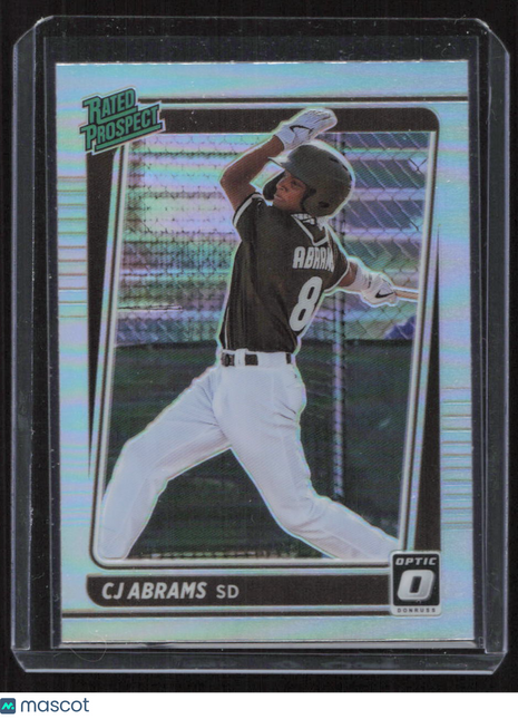 2021 Panini Donruss Optic Holo CJ Abrams Rated Prospect #RP9