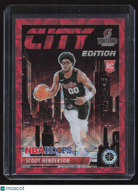 2023-24 Panini NBA Hoops Scoot Henderson #00 RC