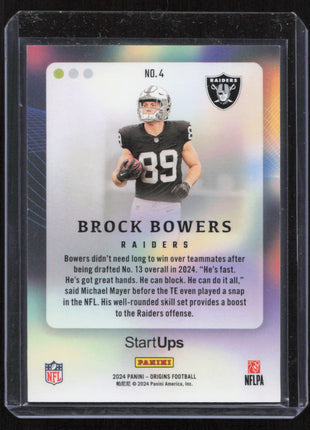 2024 Panini - Origins Brock Bowers #4 RC