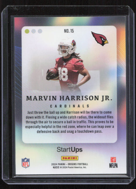 2024 Panini Marvin Harrison Jr. #15 RC