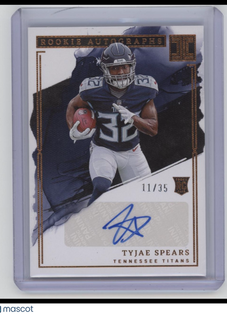 2023 Panini Impeccable Tyjae Spears