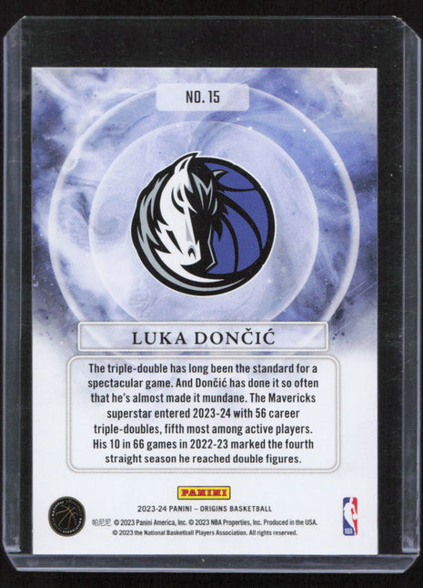 2023-24 Panini Origins Luka Dončić #15 RC 24/25