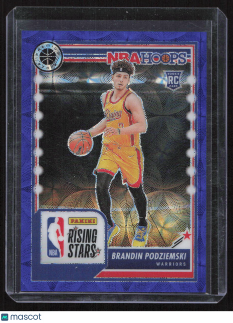 2023-24 Panini Rising Stars Brandin Podziemski #297 RC 19/25