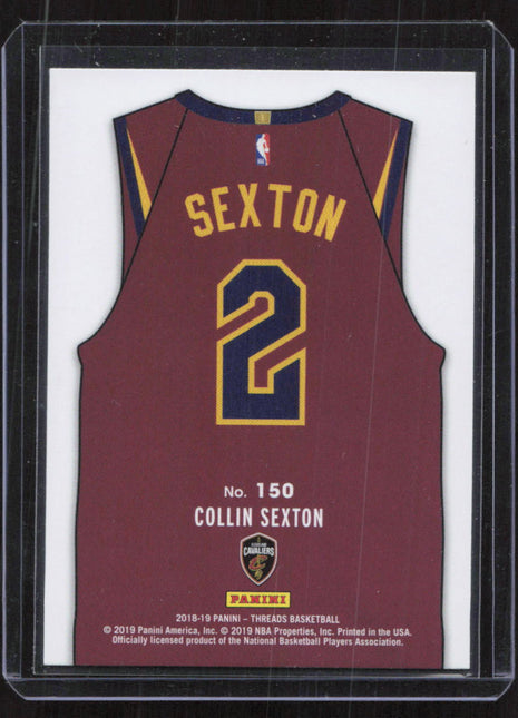 2018 Panini Threads Collin Sexton #150 Razzle Dazzle