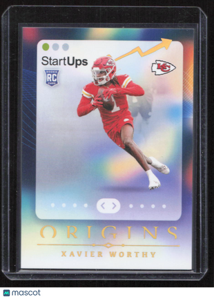 2024 Panini - Origins Xavier Worthy #1 RC