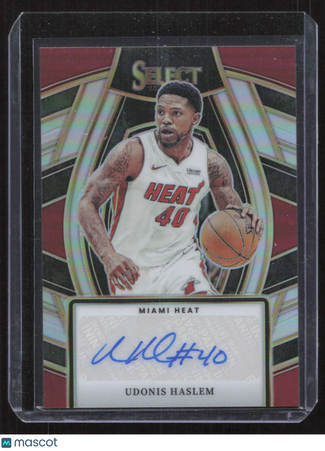 2023 Panini Select Udonis Haslem #SSS-UHM Prizm Auto