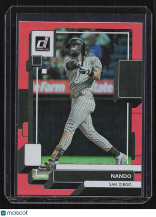 2022 Panini Donruss Fernando Tatis Jr. Red #82 Nando