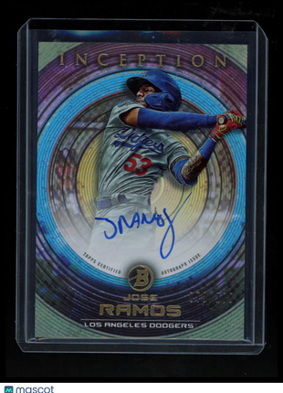 2022 Topps Bowman Inception Jose Ramos #PA-JR Prospect Autographs 073/200