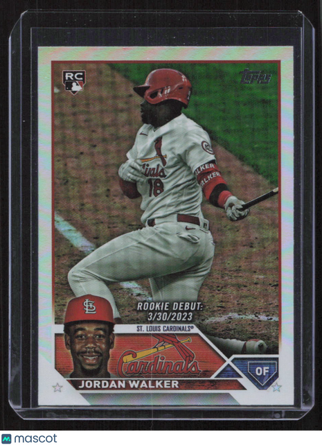 2023 Topps Update Jordan Walker Rookie Debut #US122