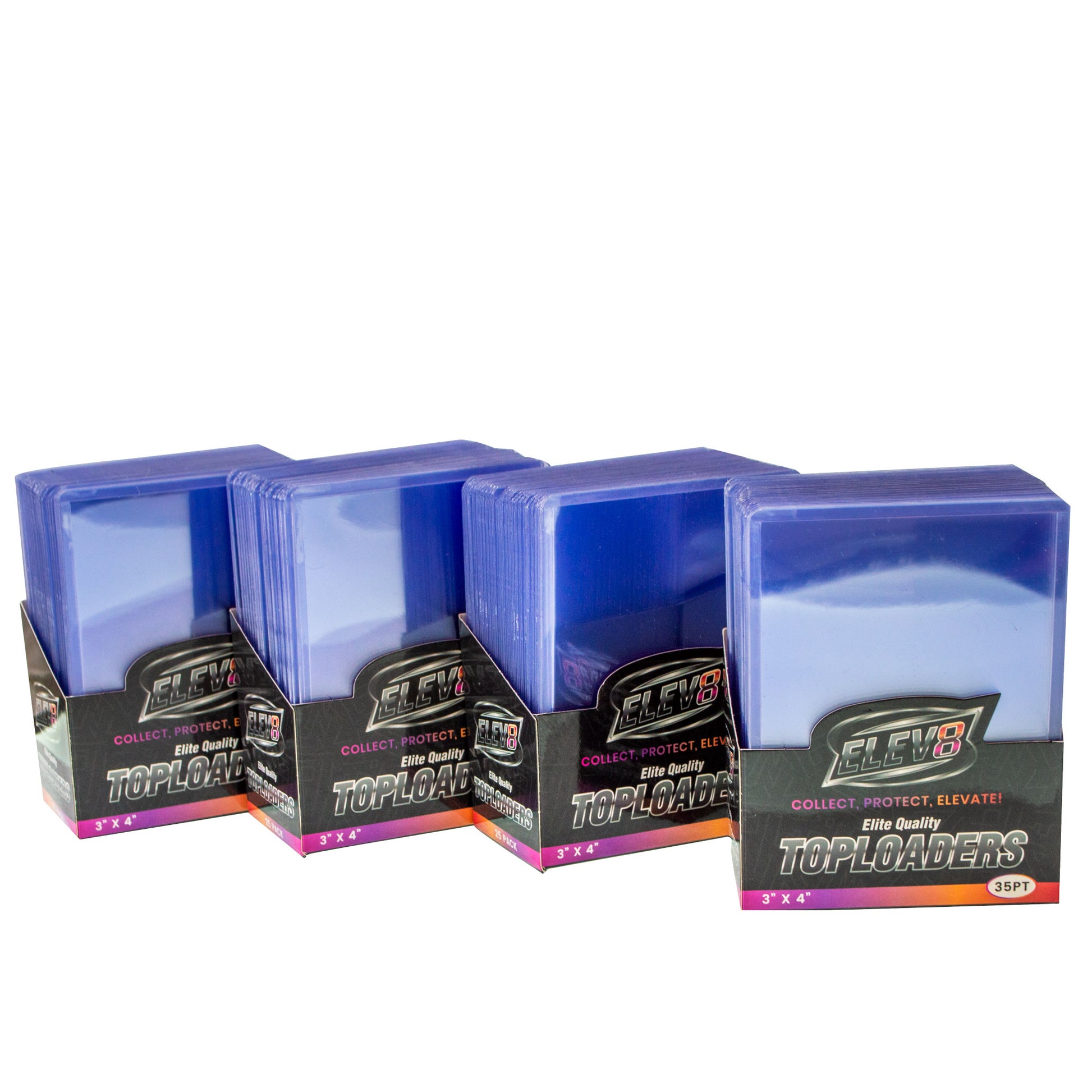 3" x 4" Premium Top Loaders (Box of 25)