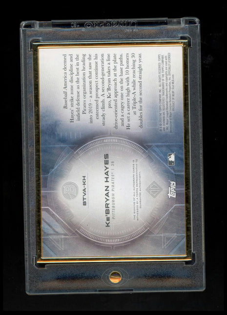 2021 Bowman Trancendent Ke'Bryan Hayes #27 Gold Frame 11/25 RC