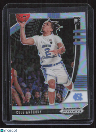 2020 Panini Prizm Cole Anthony #49 Draft Picks Collegiate