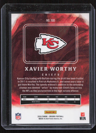 2022 Panini Xavier Worthy #150 RC