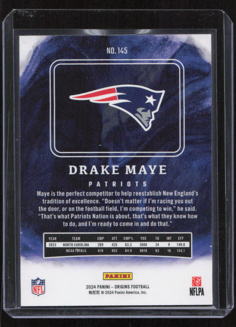 2024 Panini Drake Maye #145 RC