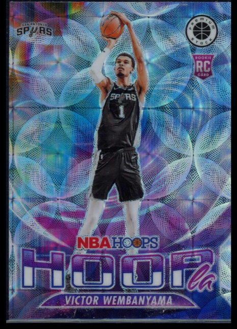 2023-24 Panini NBA Hoops Victor Wembanyama #No. 5 hoopla RC