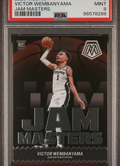 2023 Panini Mosaic Jam Masters Victor Wembanyama #3 PSA 9