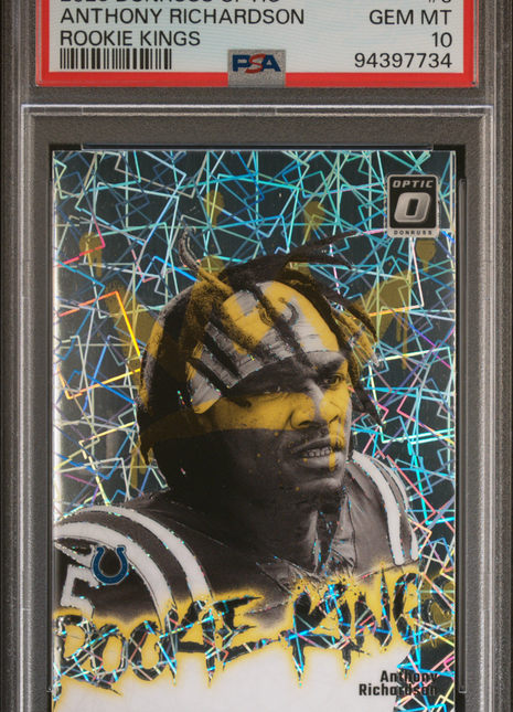 2023 Panini Donruss Optic Rookie Kings Anthony Richardson #5 PSA 10