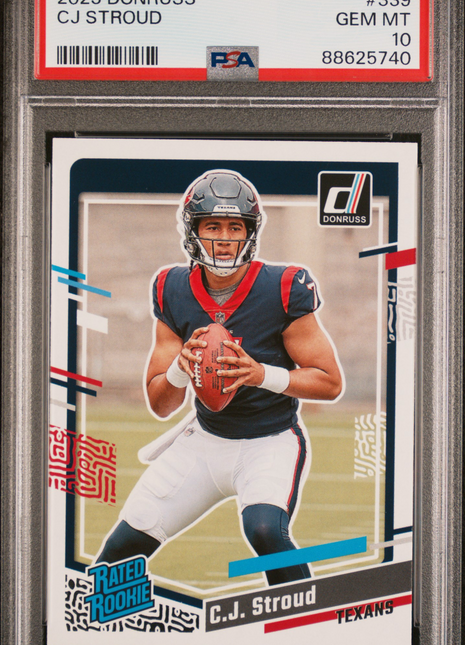 2023 Panini Donruss CJ Stroud #339 PSA 10