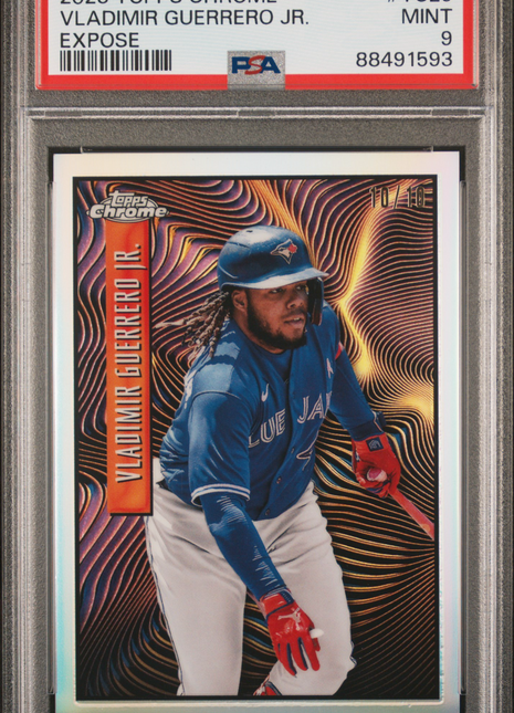 2023 Topps Chrome Expose Vladimir Guerrero JR. #TCE5 10/10 PSA 9