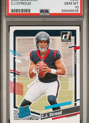 2023 Panini Donruss CJ Stroud #339 PSA 10