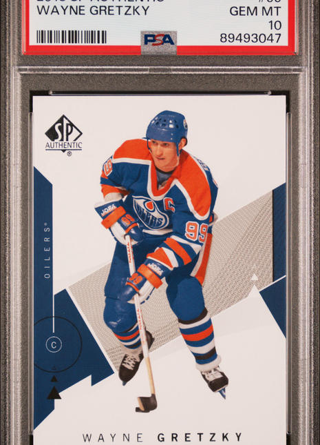 2018 SP Authentic Wayne Gretzky #99 PSA 10