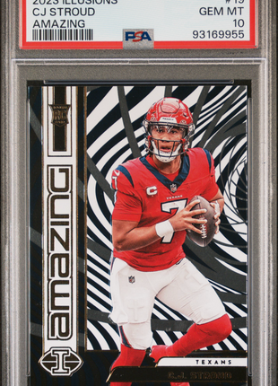 2023 Panini Illusions Amazing CJ Stroud #19 PSA 10