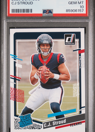 2023 Panini Donruss CJ Stroud #339 PSA 10